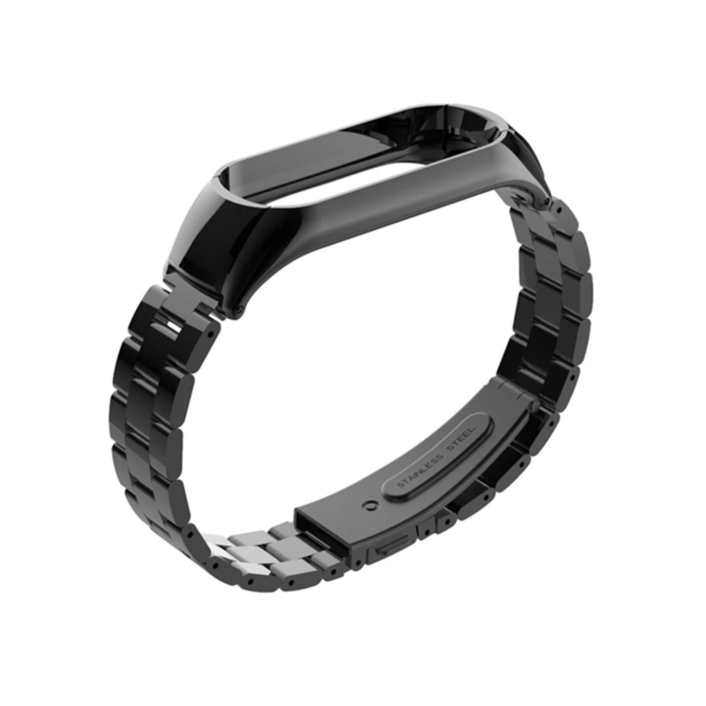 Спортивный сменный металлический ремешок для Mi Band 3 Smart Bracelet
