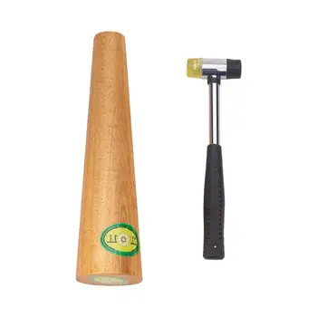 

2 pcs Bracelet DIY Sets, with Steel Handle and Wooden Stick