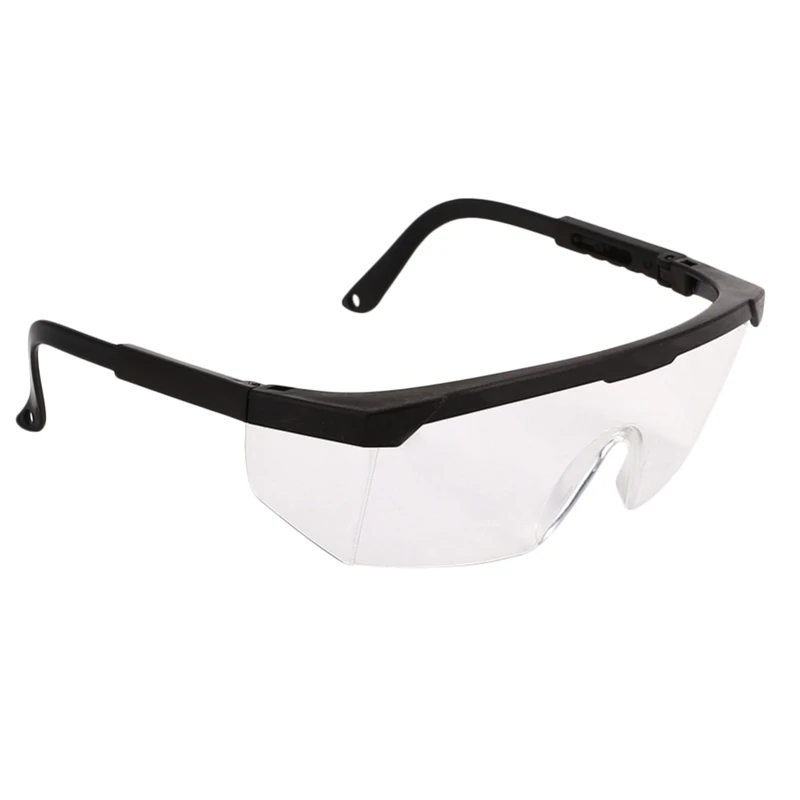 

Protective Glasses Protective Work Glasses Dustproof And Windproof Goggles Black
