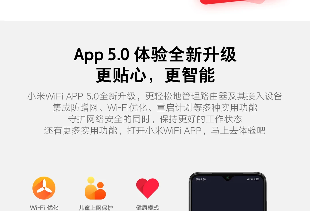 Xiaomi Redmi AC2100 маршрутизатор Gigabit 2,4G 5,0G двухдиапазонный 2033 Мбит/с 6 антенн с высоким коэффициентом усиления более широкий 128 м беспроводной маршрутизатор Wifi повторитель