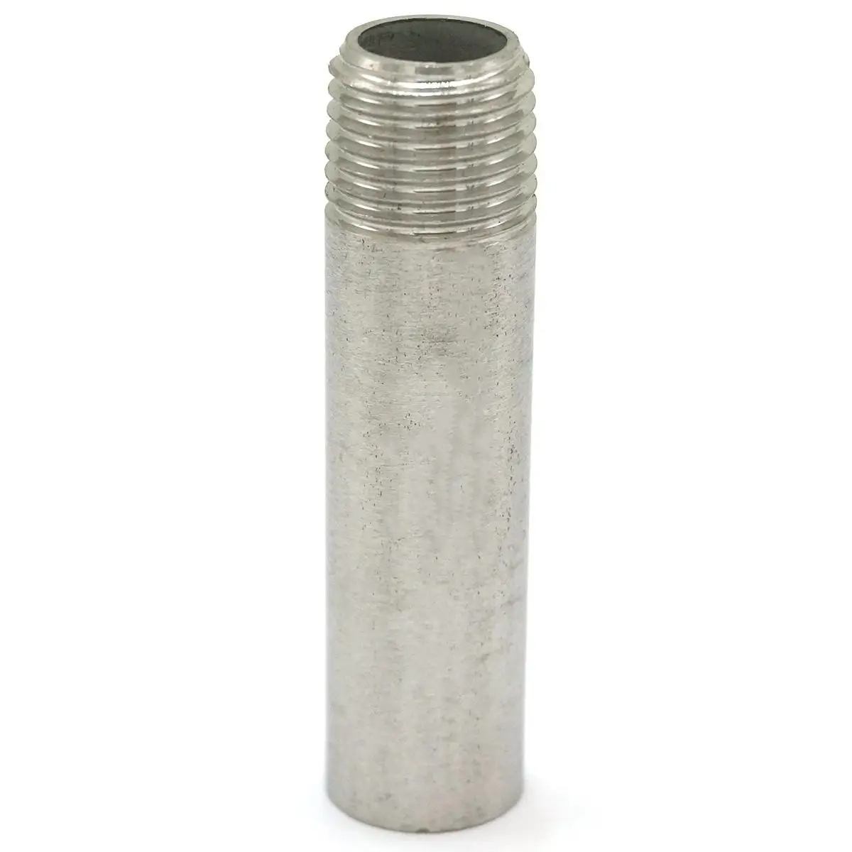 Stainless Nipple Close Male 1/4 Inch #14L318 