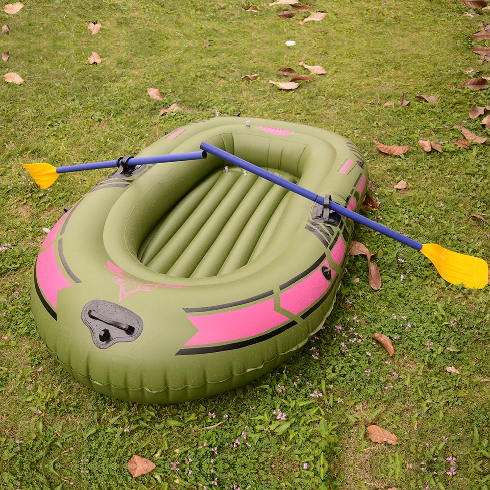 1 Person Inflatable Fishing Boat High Quality Liferaft Rubber Boat 170x100cm PVC Portable Drifting Fishing Boat with Paddles (14)