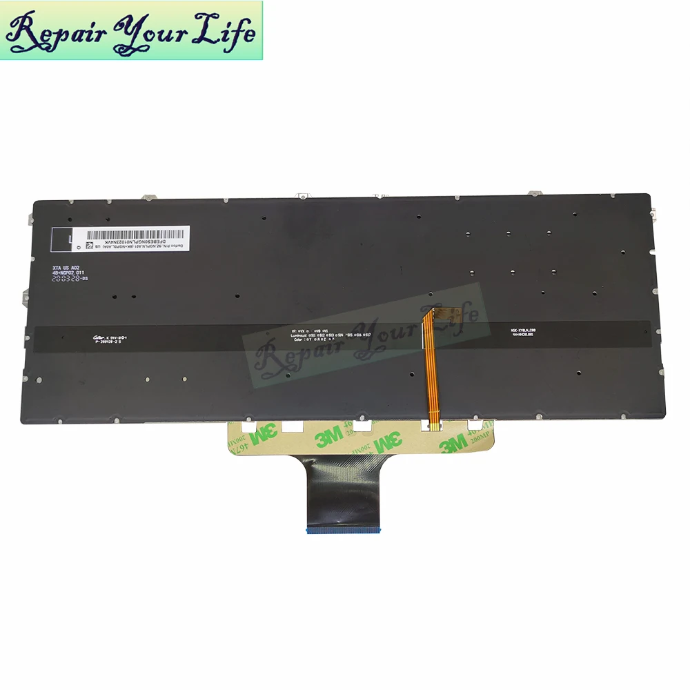 Teclado Retroiluminado para hp Pavilion us it Espanhol X360 14-dy 14-dv 14m-dy Dy0000 Dy1000 Layout Italiano Prata L85716 L96519 061 Novo - Imagem 4