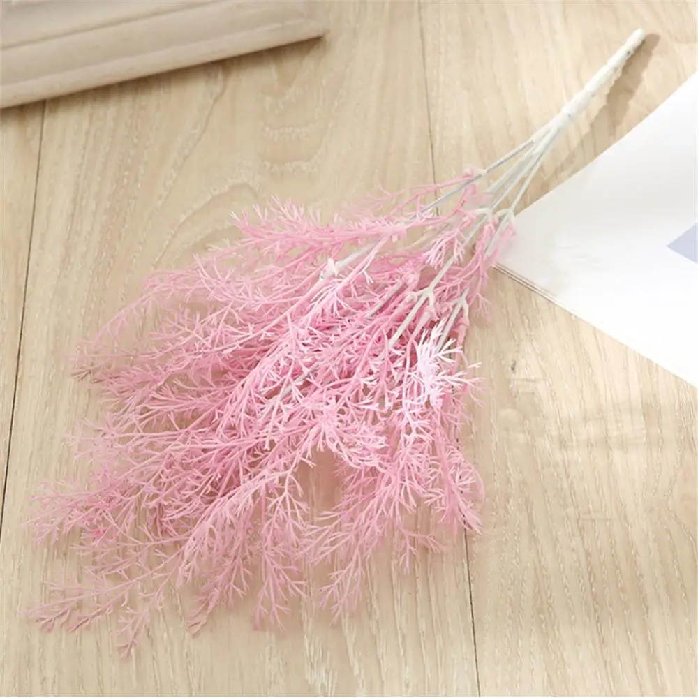Light Pink Искусственные Искусственные цветы Пластиковые Омбре вечерние украшения для дома и кухни - Цвет: Light Pink