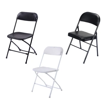 

5pcs Portable Plastic Folding Chairs ,Humanized Treatment, For Outdoor Indoor Use