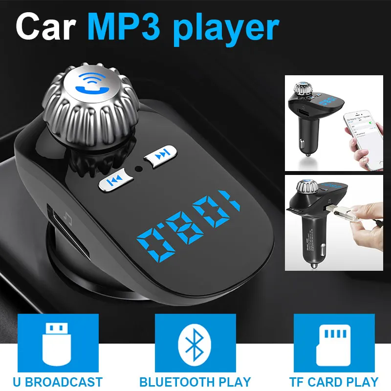 Универсальный автомобильный fm-передатчик Bluetooth AUX стерео беспроводной радио адаптер USB зарядное устройство Портативный G95 fm-адаптер fm-передатчик