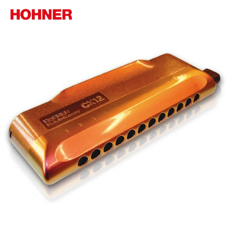 Hohner Cx12 Jazz Chromatic Harmonica Gaita Standard 12 Hole Chromatic