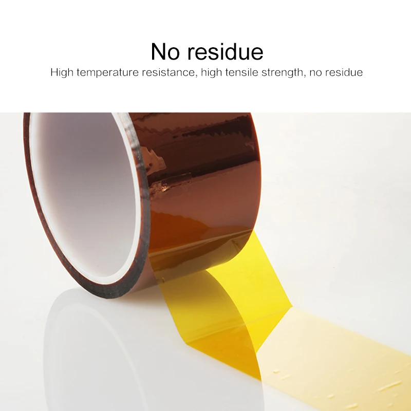 High Temperature Heat 3~40mm Tape Thermal Insulation Tape Polyimide Adhesive Insulating Adhesive Tape For 3D Printing Board