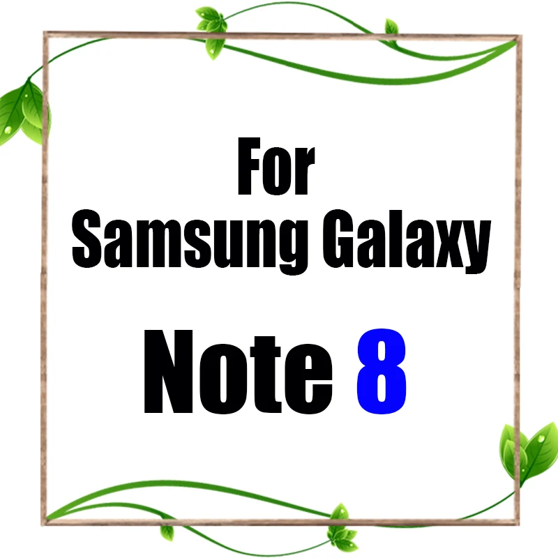 for galaxy note 8 Чехол-накладка для iPhone 5, 6s, 7, 8 plus, X, XR, XS, 11 pro, max, samsung Galaxy S6, S7 edge, S8, S9, S10 plus - Цвет: for galaxy note 8