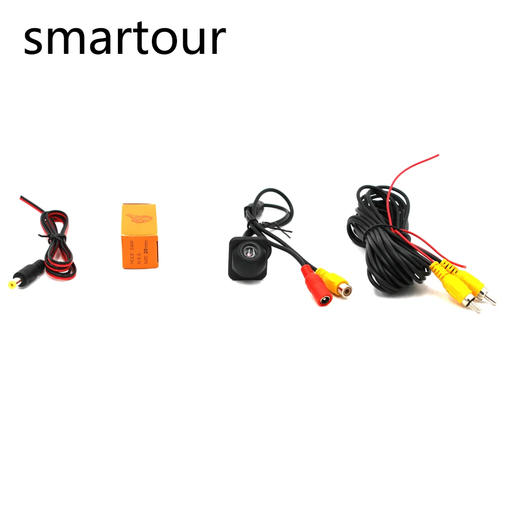 Smartour авто реверсивная парковочная камера интеллектуальная динамическая траектория треков камера заднего вида HD CCD помощь обратного резервного копирования