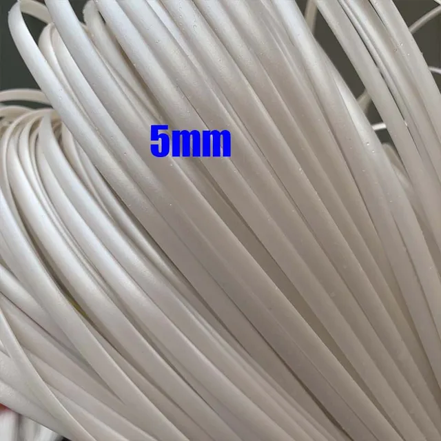 82 Types 10 Meters PE Flat Round Synthetic Rattan Material DIY Weaving Rope Knit Repair Furniture Bed Sofa Chair Table Basket 41