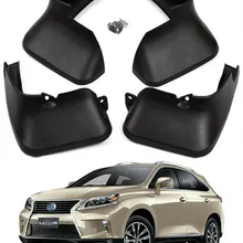 4 шт./компл. брызговик s Брызговики подходят для 2009- Lexus RX270 RX300 RX350 RX splash Брызговики Передняя тыльная грязь щитки брызговики