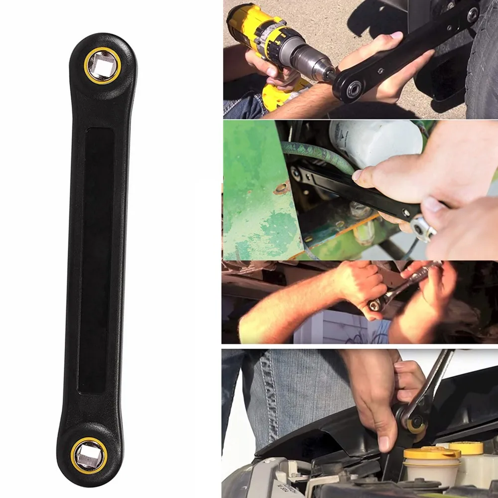 DIY крюк гаечный ключ Регулируемый 3/8 "Расширение автомобильные инструменты