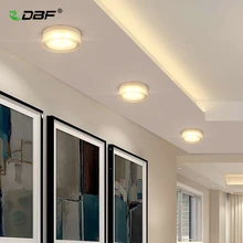 Led de cristal downlight 220v110v spot led downlight pode ser escurecido 1w 5w 12 recesso no teto led downlight luz fria quente branco lam