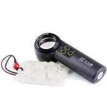 

Handheld Antique Diamond Identify Helping Hand Magnifying Glass with Led Lights Jewelry Loupe Lighted Jewel Magnifier 10x 20x