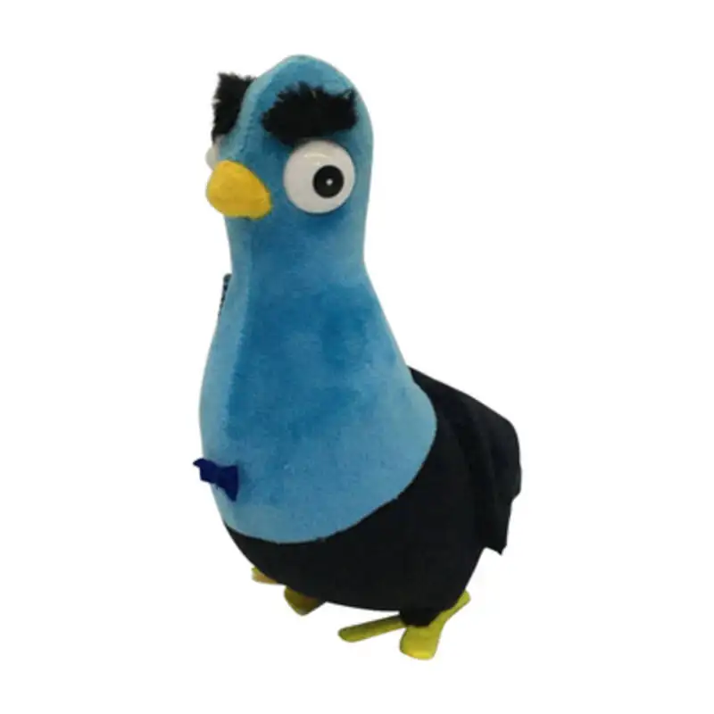 

20cm New Cute Blue Bird Plush Doll Soft Stuffed Animal Creative Brithday Gift For Children Wedding Home Decoration