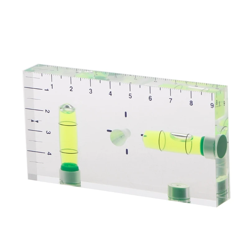 

High Precision Transparent Two Direction Magnetic Level Bubble Spirit Level Meter
