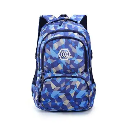 

2019 Hot New Children School Bags For Teenagers Boys Big Capacity School Backpack Waterproof Satchel Kids Book Bag