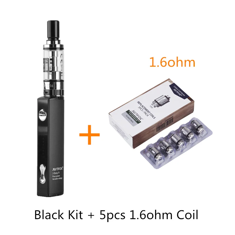 Package D Vape комплект JUSTFOG Q16 стартовый комплект 900 мАч батарея 2 мл бак распылитель подходит 1,2 Ом 1,6 Ом катушки электронная сигарета комплект VS P16A комплект - Цвет: Package D