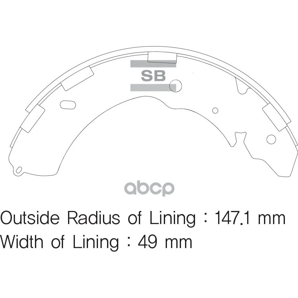 Колодки Торм.Бар.Mitsubishi L200 05- Sangsin Brake Sa171 Sangsin brake арт. SA171