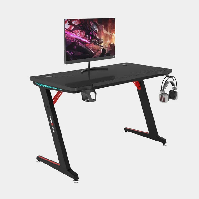 E-sports computer table notebook desktop computer special table RGB light cool game table home desk Internet bar computer table