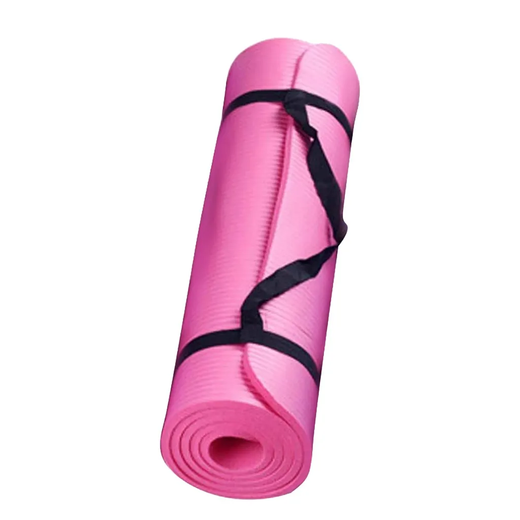 Small 15 Mm Thick And Durable Yoga Mat Anti-skid Sports Fitness Mat Anti-skid To Lose Weight Yoga Fitness Equipment
