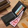 100% Genuine Leather Mens Wallet Premium Product Real Cowhide Wallets for Man Short Black Walet Portefeuille Homme ► Photo 3/6