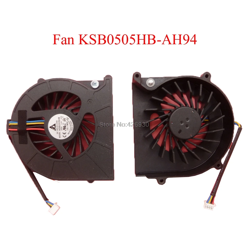 Ноутбук вентилятор для Toshiba для спутника C600 C600D C645 C650 C655 L630-06S KSB0505HB-AH94 KSB0505HA-AH93 6017B0273901 6055B0016601 - Цвет: Fan KSB0505HB-AH94