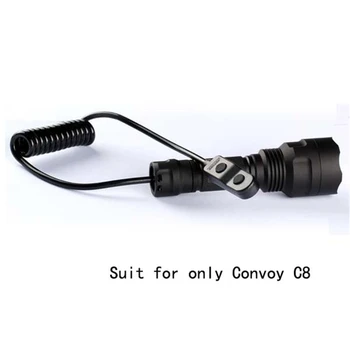 

Convoy C8 Tail Cap Remote Contrl Switch Pressure Swicth Flashlight Accessories for LED Lamp Lantern Torch