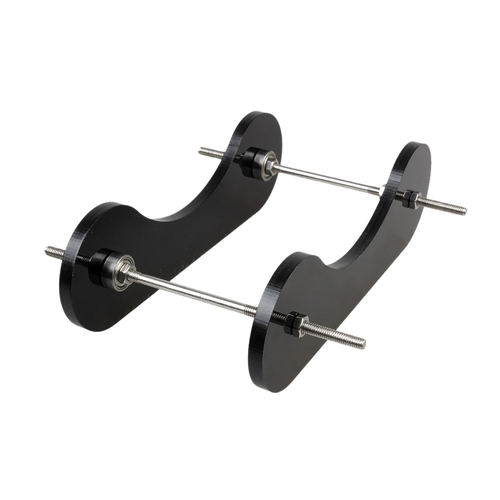 2 Pieces Adjustable Filament Spool Frame Holder Bracket For 3D Printer