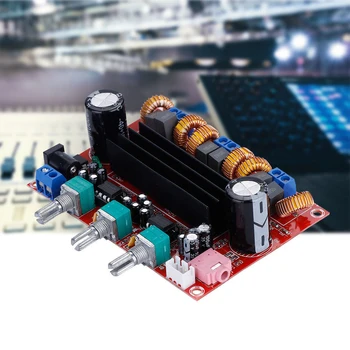 

XH-M139 Module 2.1 Channel Stereo Digital Amplifier Board TPA3116D2 Professional Subwoofer 50Wx2+100W Audio 12~24V Speaker