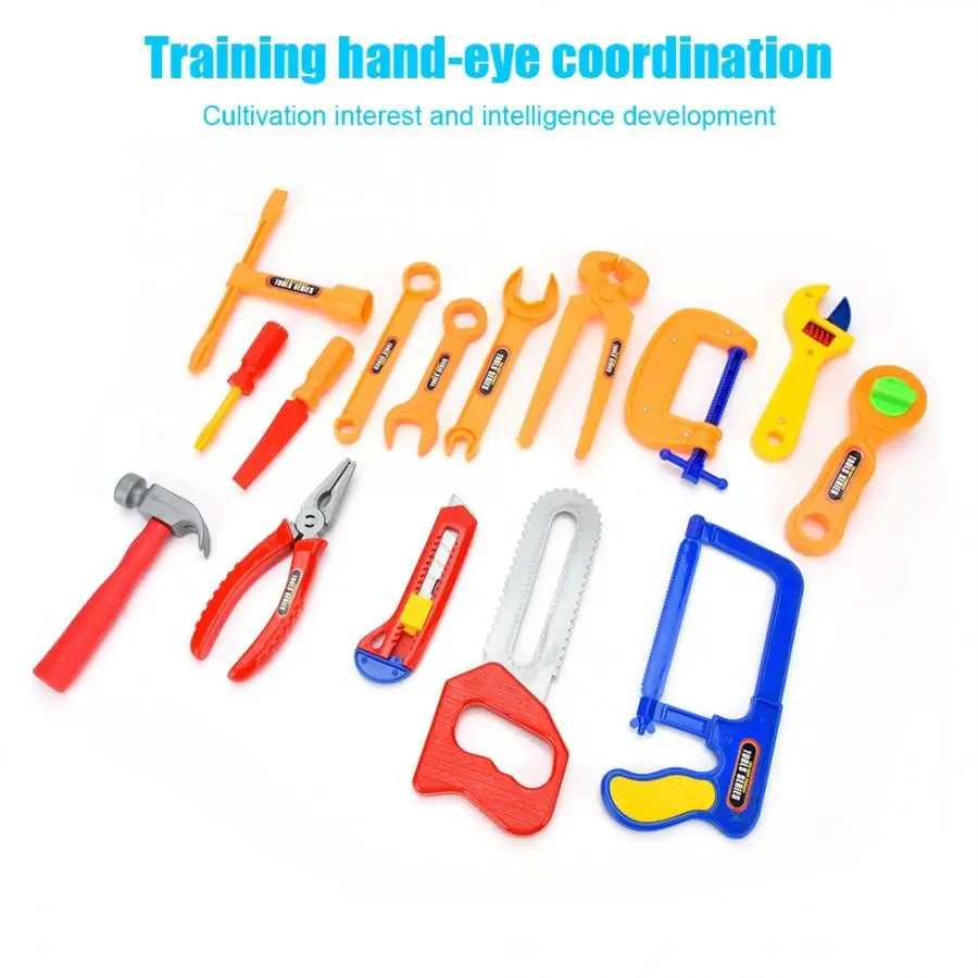 Детский набор инструментов Обучающие игрушки Инструменты для ремонта дрель пластиковая игра обучение инженерный инструмент игрушки подарки