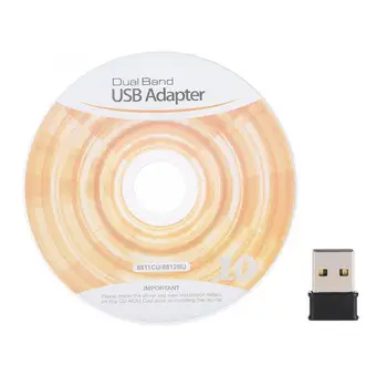 

1200Mbps Wireless Network Card WiFi Receiver Dual Band USB Adapter Network Cards