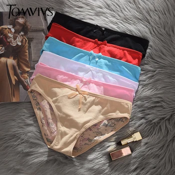 

TOMVIVS G String Thongs Underwear Women Top Sexy Girls' Briefs women Low Waist Sexy Panties Ladies' Underwear Lingerie P0038