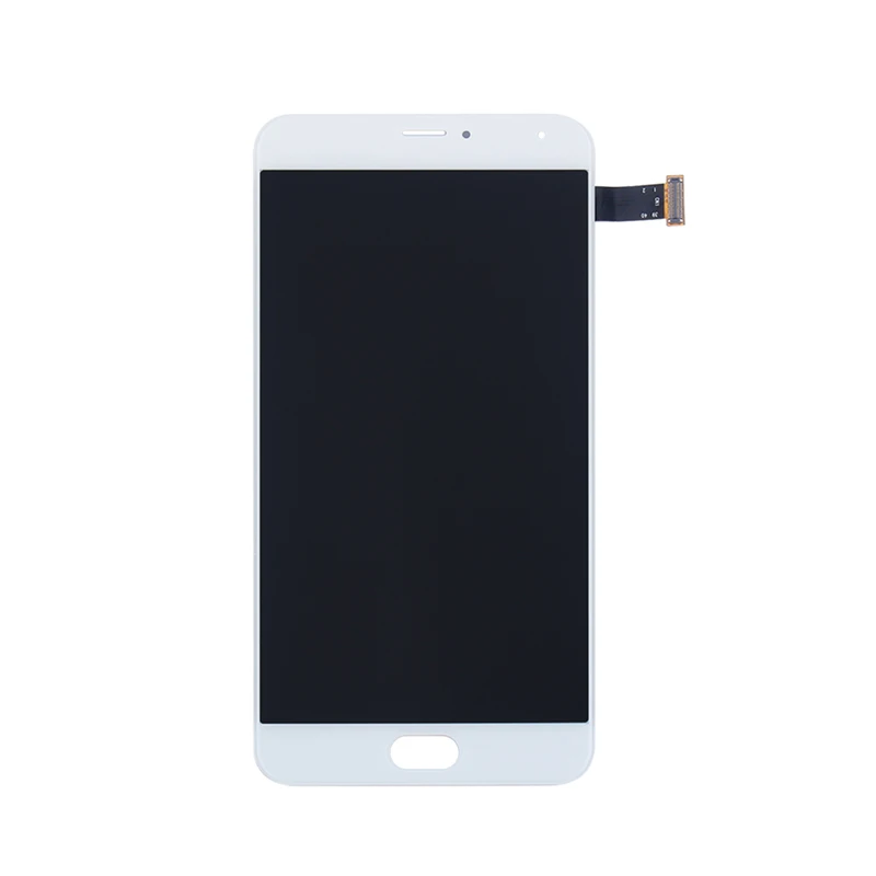 5," AMOLED дисплей для Meizu Pro 5 Pro5 ЖК-экран+ сенсорная панель дигитайзер сборка замена без рамки черный белый