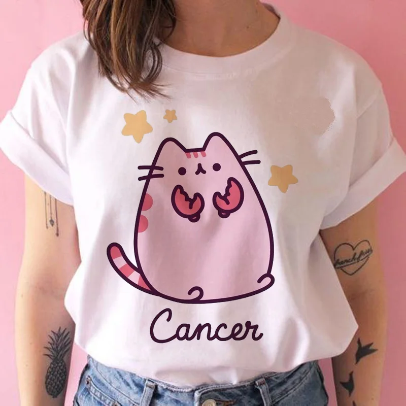 1032 Женская футболка kawaii ulzzang Tumblr гранж графическая Футболка harajuku футболка Повседневная мультяшная футболка Повседневная женская летняя - Цвет: 1032