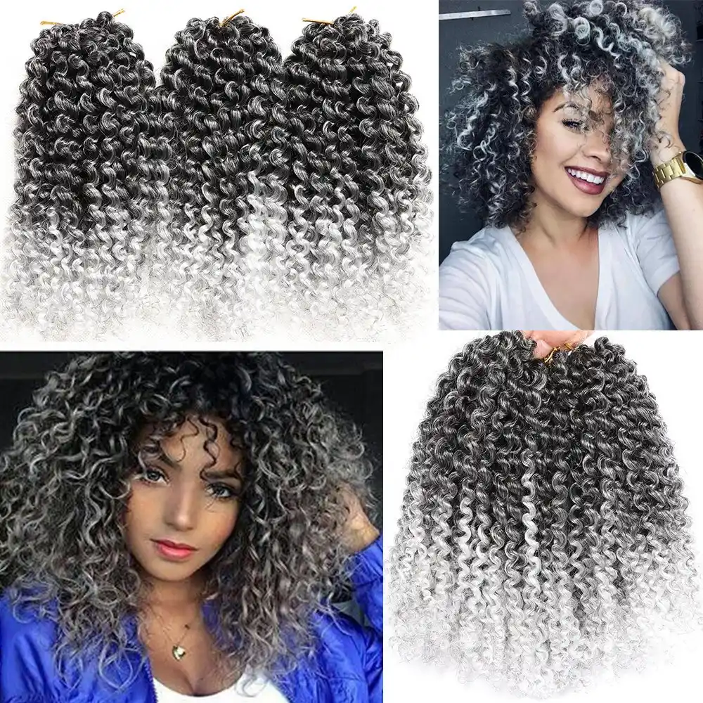 Marlybob Crochet Hair Afro Kinky Curly Hair Crochet Braids Curly