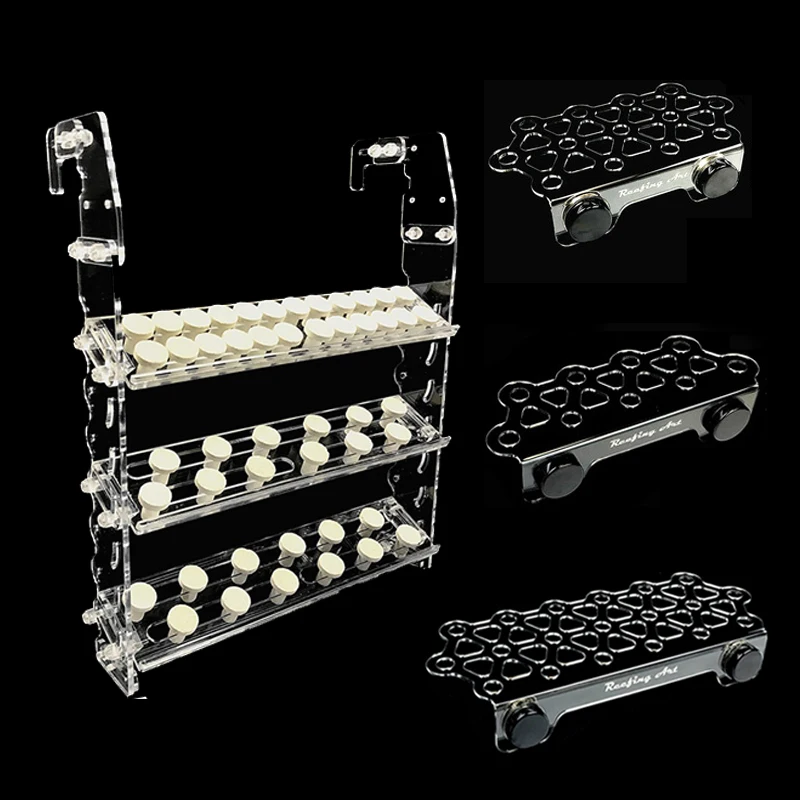 Reefing Art Super Clear Acrylic Coral Frag Plugs Rack Holder