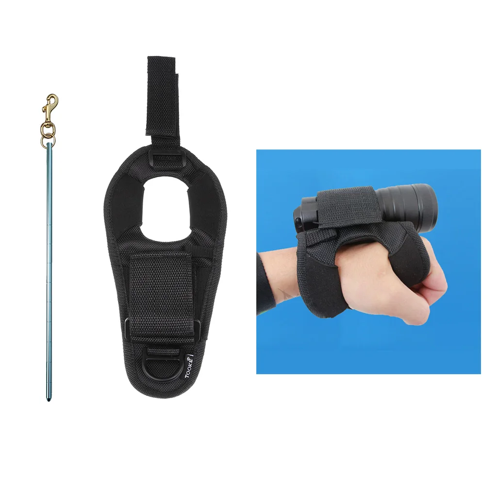 Scuba Diving Pointer Lobster Stick Pointer Rod With Scuba Flashlight