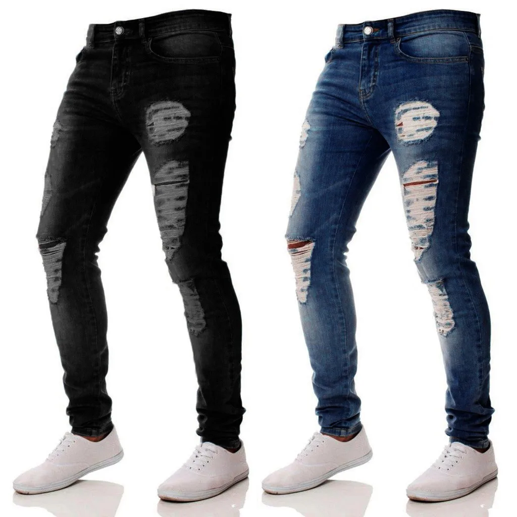 jeans Biker Slim Fit Denim Men zipper pencil Pants Men Slim Zipper Denim Jeans Skinny Frayed Pants Distressed Trousers Pants jeans Biker Slim Fit Denim Men zipper pencil Pants Men Slim Zipper Denim Jeans Skinny Frayed Pants Distressed Trousers Pants