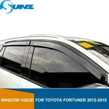 Автомобильный дефлектор бокового окна для TOYOTA Fortuner 2012 2013, оконный козырек, дефлектор от солнца и дождя, защита от солнца