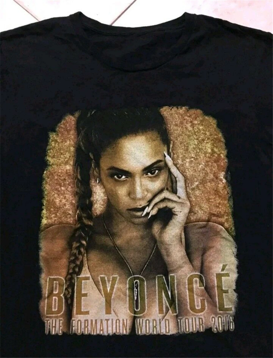 Оригинальный Beyonce The Formation World Tour 2019 футболка концертная рэп большой забавный