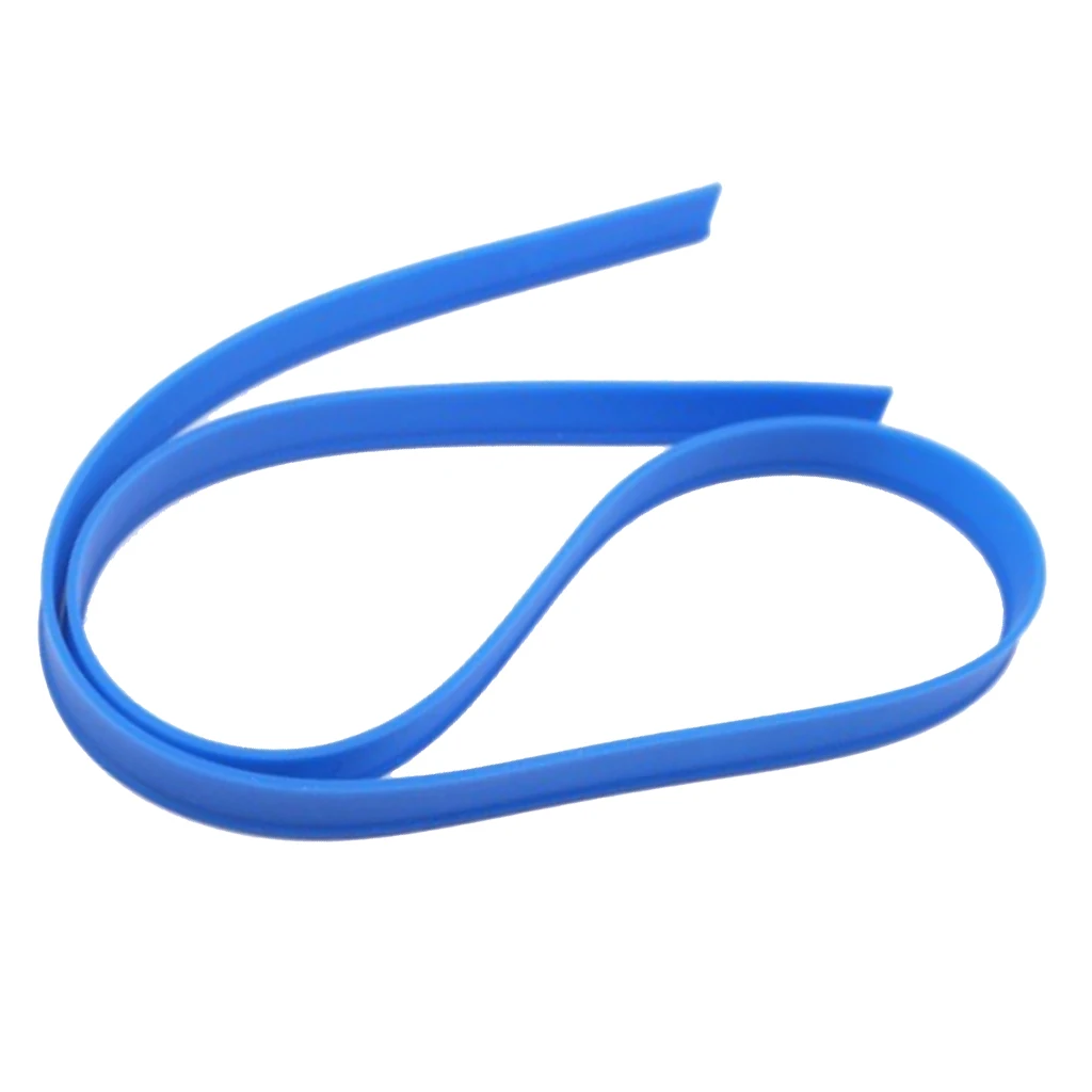 41 inch Squeegee Rubber Blade Replacement for Glass, Mirror, Shower, Auto, Car Windows -Blue
