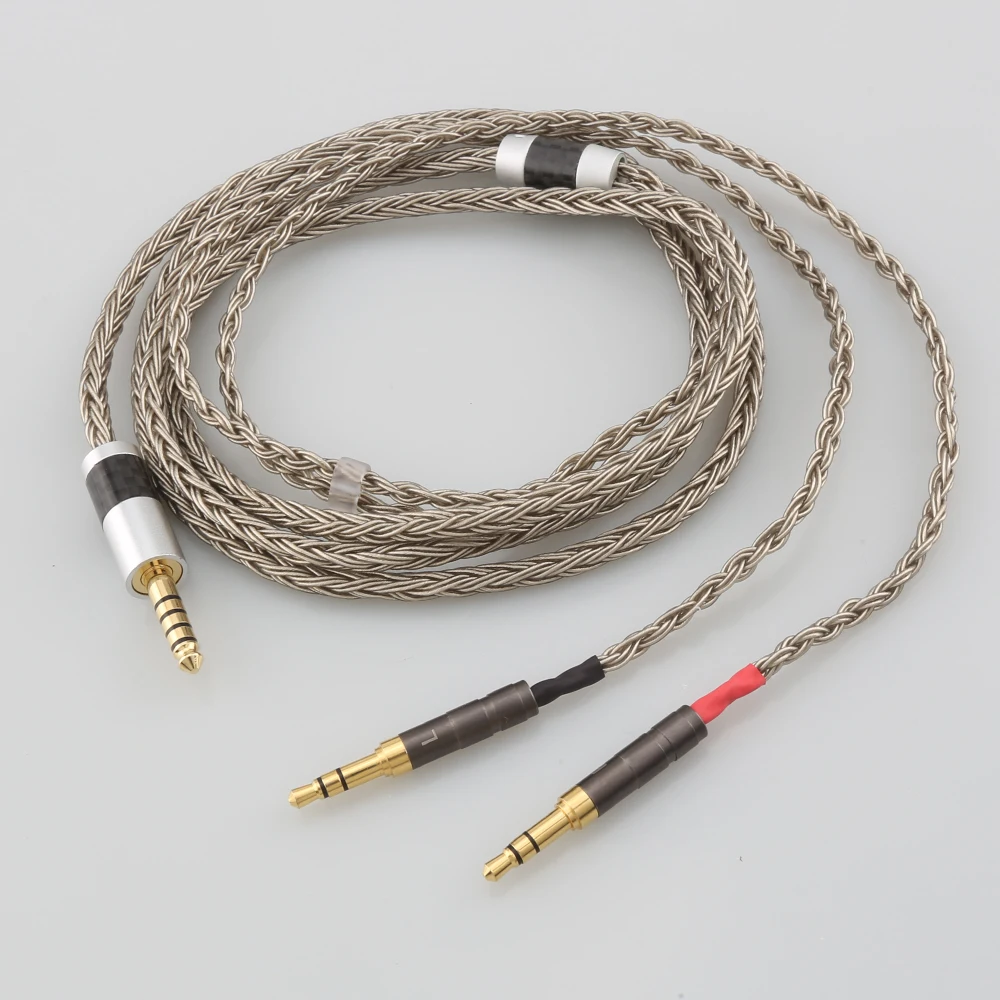 Cabo de Auscultadores para Hifiman Ananda Sundara He1000se He6se He400 Z7m2 Pinos 44 25 mm 16 Núcleos - Image 5