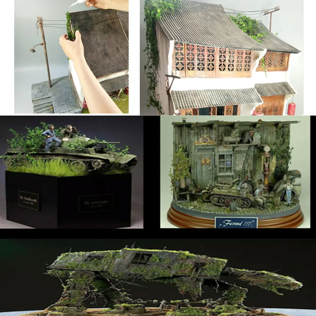 Simulation Mini Vine Model for Micro Landscaping Decor Sand Table DIY Doll House Accessories Layout Fairy Garden Supplies