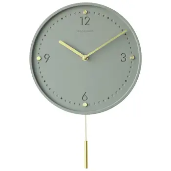 

Nordic Luxury Wall Clock Wood Pendulum Clock Modern Design Living Room Bedroom Kid Decoration Reloj Minimalist Decor Bb50