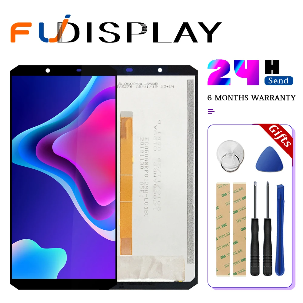 Для оригинального Oukitel WP2 ЖК дисплей + кодирующий преобразователь сенсорного