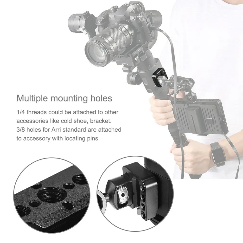 Ручной хоудер Quick Release Plaat Externe monage Houder для Dji Ronin/Ronin-S камера Стенд аксессуары для камеры