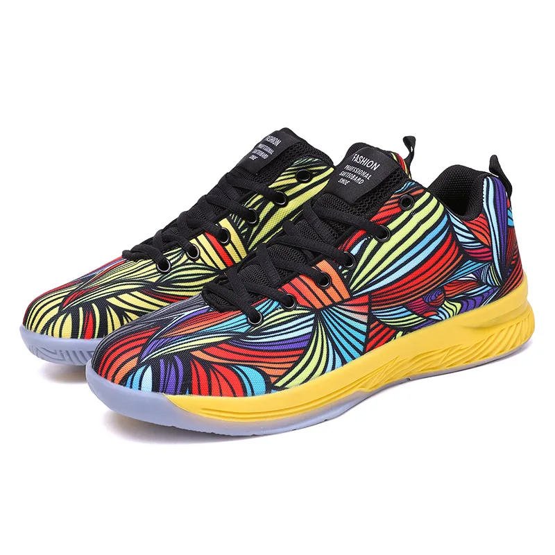 

New Style Shoes with Mandarin Ducks Men's Korean-style Students Canvas Shoes Breathable Trend Men Casual Fashion &amp; Sports Basket