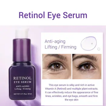 

20ml Moisturizing Eye Solution Anti-Wrinkle Dark Circle Removal Nourishing Eye Serum Professional Eyes Care Tools for Beauty